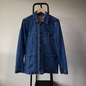 Lucky Brand Classic Blue Denim Chore Jacket